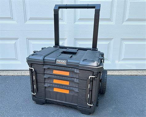 ridgid tool box with drawers